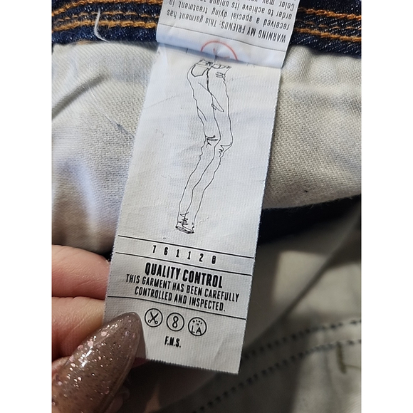 Sinclair Workers MVMT Women's Gino Jeans Dark Blue 26x29 New Without Tags - Picture 9 of 14